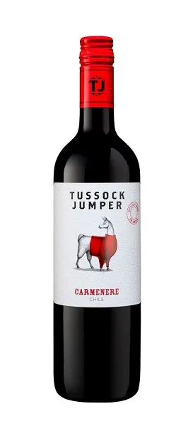 Sarkanvīns TUSSOCK JUMPER Carmenere, sauss, 13%-14%, 0.75l