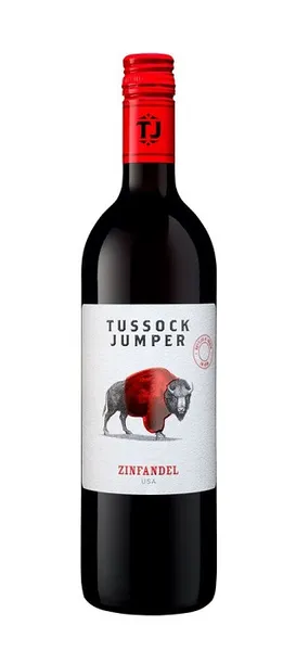 Sarkanvīns TUSSOCK JUMPER Zinfandel, sauss, 13,5%-15%, 0.75 l