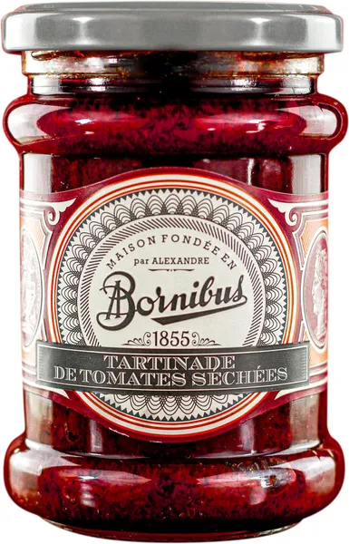 Saulē kaltētu tomātu pasta BORNIBUS, 245g