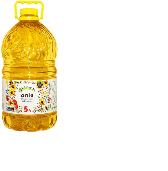 Saulespuķu eļļa fritēšanai GULYAI POLE, rafinēta, 5l