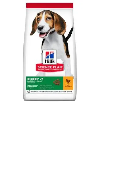 Sausā barība kucēniem HILL'S Science Plan Canine, ar vistu, 2.5kg