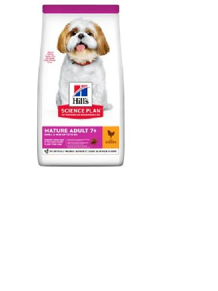 Sausā barība pieaugušiem suņiem HILL'S Science Plan Canine 7+, ar vistu, 3kg