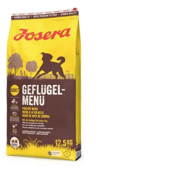 Sausā barība pieaugušiem suņiem JOSERA, ar putnu gaļu, 12.5kg