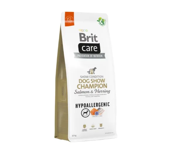 Sausā barība suņiem BRIT CARE Dog Show Champion, 3kg