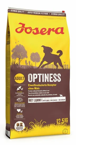 Sausā barība suņiem JOSERA Optiness,ar samazinātu proteīna saturu, 12.5kg