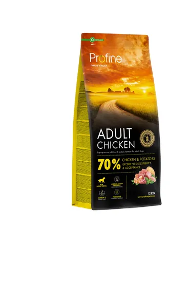 Sausā barība suņiem PROFINE Adult, ar vistas gaļas garšu, 12kg