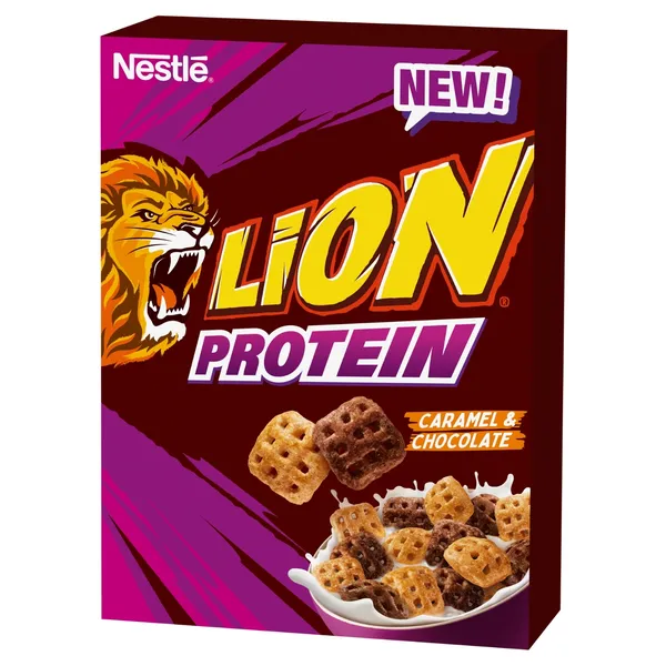 Sausās brokastis NESTLE Lion Protein, 340g