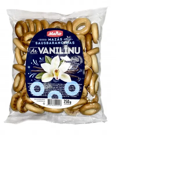 Sausbaranciņas MARIO mazās, ar vanilīnu, 250g