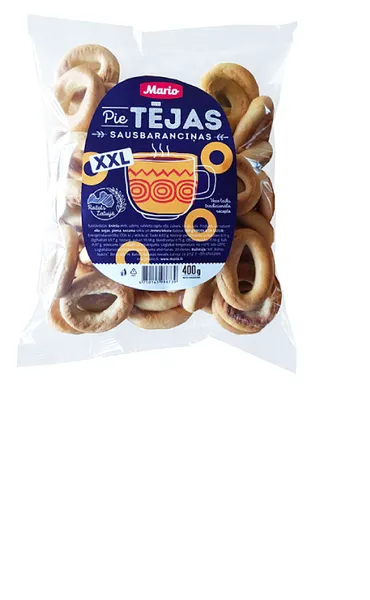 Sausbaranciņas MARIO Tējas, 400g