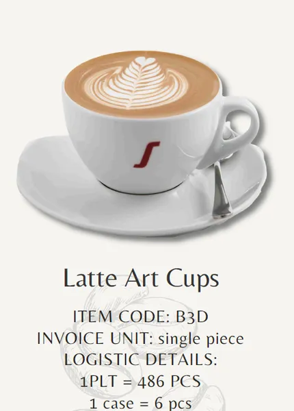 Segafredo Latte Art cup cappuccino, 270 ml