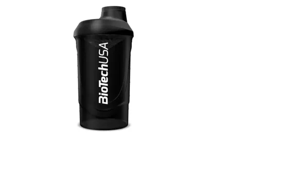 Šeikeris BioTechUSA, melns, 600ml