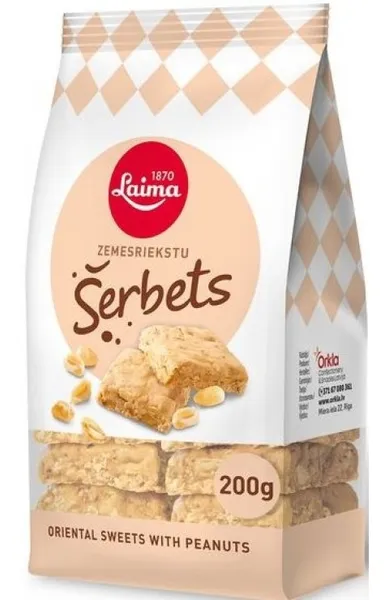 Zemesriekstu šerbets LAIMA 200g