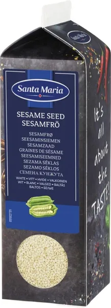 Sezama sēklas, baltās, 490 g, Santa Maria, Tetrapaka
