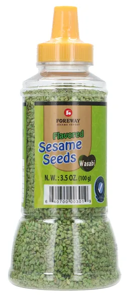 Sezama sēklas FOREWAY, ar vasabi, 100g