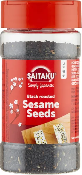 Sezama sēklas melnas SAITAKU, 95g