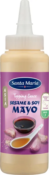 Sezama un sojas (mayo) mērce 250ml, Santa Maria