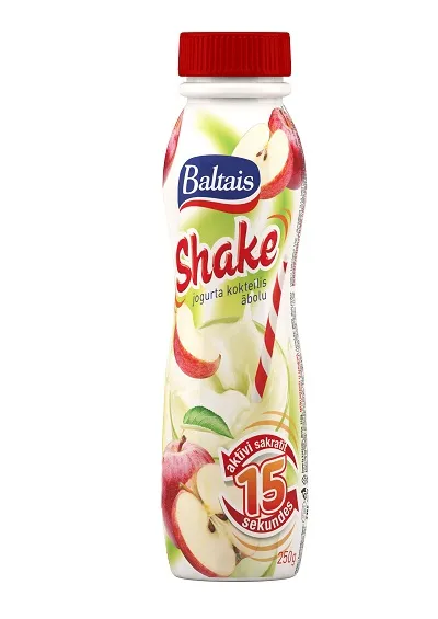 Jogurta kokteilis Shake BALTAIS ābolu 250g