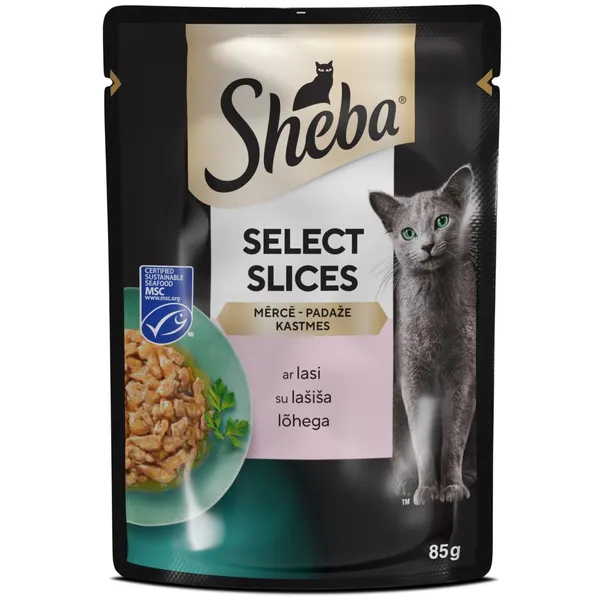 Sheba ar lasi mērcē 85g