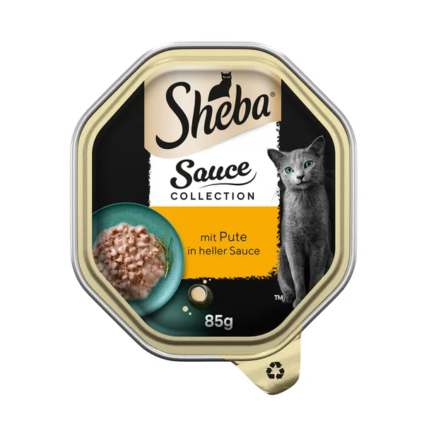 Sheba Sauce Collection ar tītara gaļu 85g