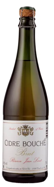 Sidrs CIDRE BOUCHE, Ābolu, Brut, 5%, stiklā, 0.75l (DEP)