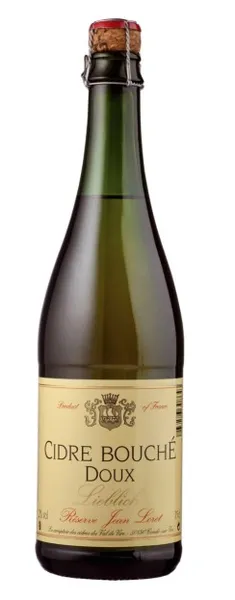 Sidrs CIDRE BOUCHE DOUX, Ābolu, 2,5%, stiklā, 0.75l (DEP)