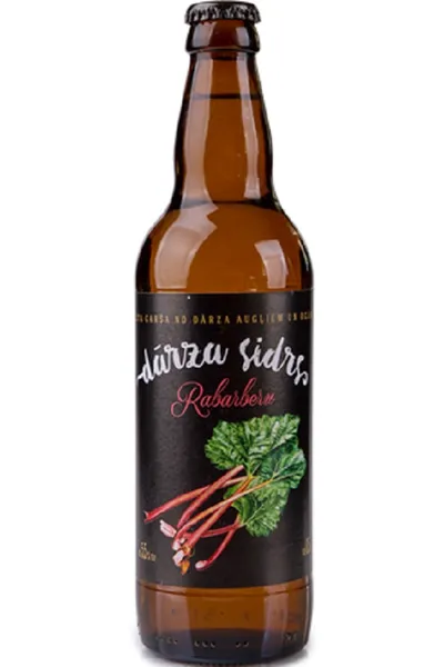 Sidrs DĀRZA Rabarberu 5,5% 0,5L D