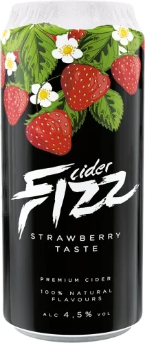Sidrs FIZZ STRAWBERRY 4,5% 0,5L D