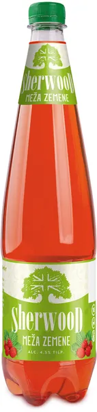 Alus dzēr. SHERW. zemeņu 4,5% 1L PET D