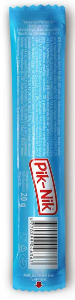 Plēšamās siera nūjiņas PIK-NIK 20g