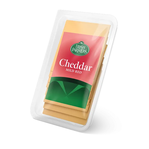 Siers Čedaras IRISH FARMERS, sarkanais, šķēlēs, 100g