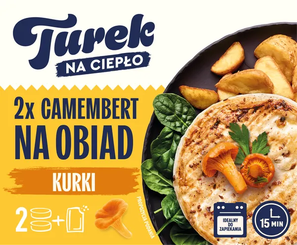 Siers cepšanai Camambert NATUREK, ar gailenēm, 207g