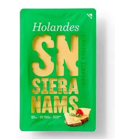 Siers SN Holandes šķēlītēs 150g