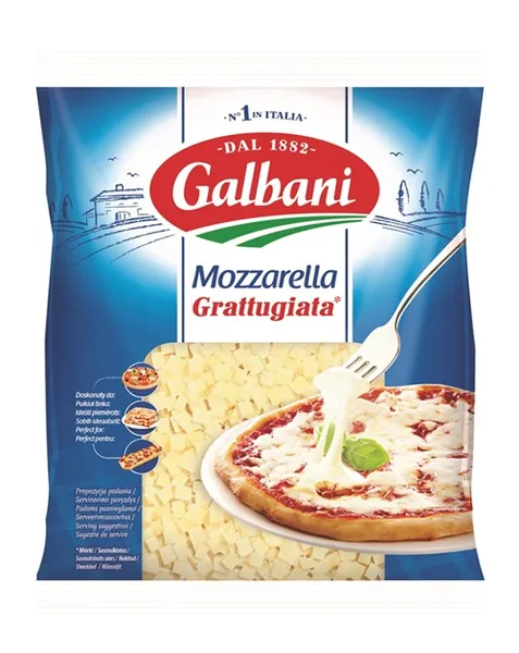 Siers Mozzarella GALBANI, rīvēts, 150g