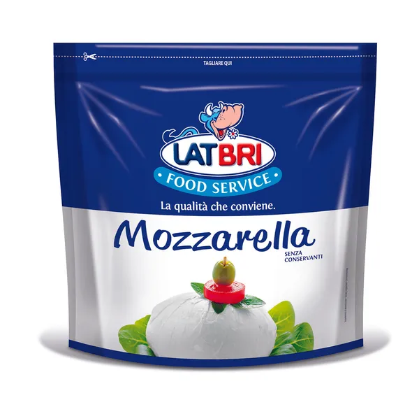 Siers Mozzarella mini  bumbas( 8.5gr) LAT BRIE , 1kg
