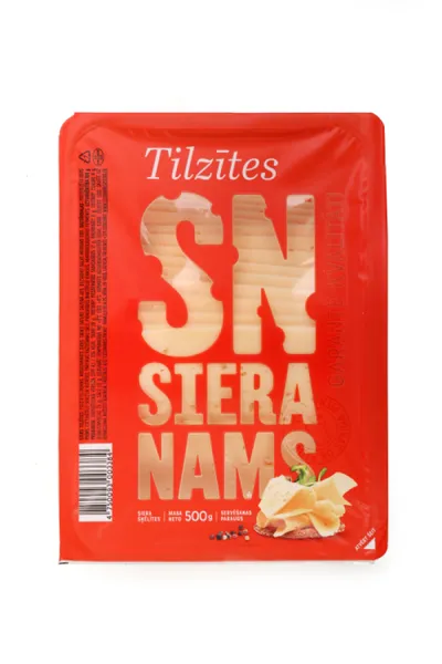Siera Nams Siers šķēlēs Tilzītes 500g