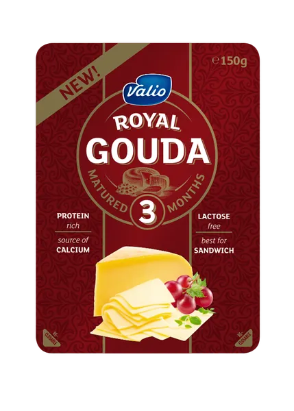 Siers Royal Gouda Red šķēlēs 150g