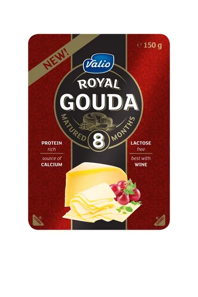 Siers Royal Gouda Black šķēlēs 150g