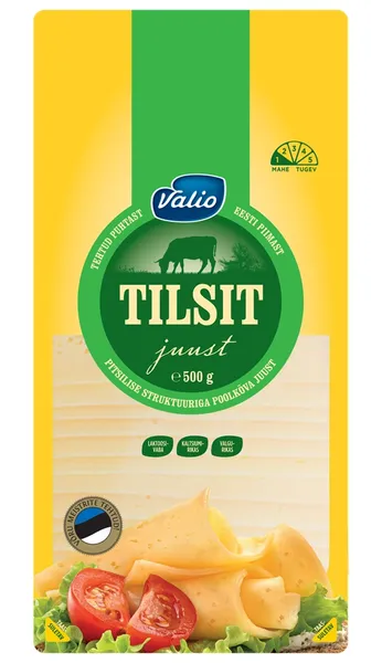 Siers Tilsit šķēlēs Valio 500g