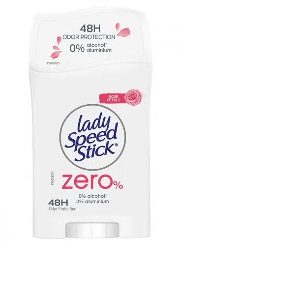 Sieviešu dezodorants LADY SPEED STICK Zero % Rose Petals, zīmulis, 40g