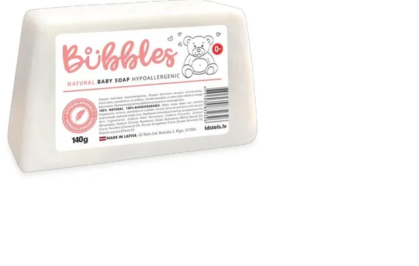 SIF Ziepes bērniem BUBBLES hipoalerģiskas, 140g