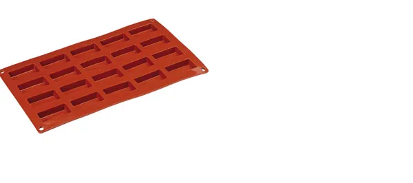 Silikona cepšanas forma, 20 Mini Finanziere, 11 ml, 49 x 26 cm