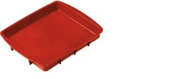 Silikona cepšanas forma, Rettangolare, 2,67 l, 28 x 24 cm, H4 cm