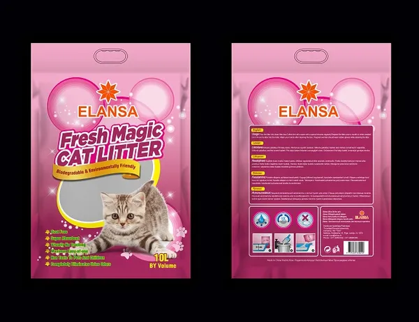 Silikona pakaiši kaķiem CRYSTAL, 10l