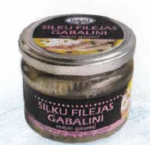 Siļķes filejas gabaliņi DAGI mājās gaumē, 330g