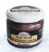 Siļķes filejas gabaliņi DAGI skandināvu stilā, klasika, 330g