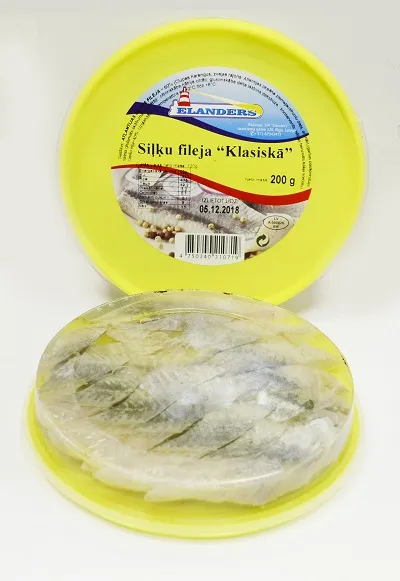 Siļķu fileja “Klasiskā”, 200 g