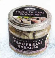 Siļķu fileja marinādē DAGI, 330g