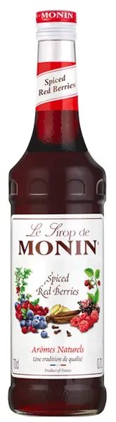 Sīrups MONIN Pikantais sarkano ogu, 0.7l (DEP)