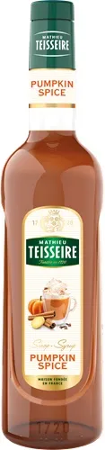 Sīrups TEISSEIRE Pumpkin Spice, 0.7l (DEP)