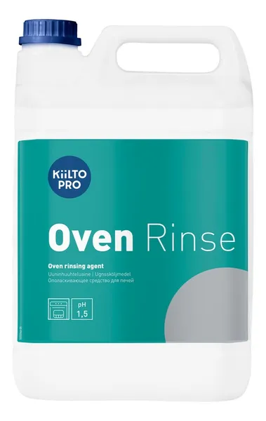 Skalošanas līdzeklis pašattīrošām cepeškrāsnīm Oven Rinse KiiltoClean, 5l
